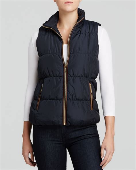 quilted puffer vest michael kors|michael kors quilted puffer vest.